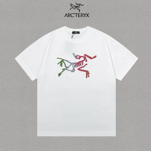 Arc'teryx Gradient Multi‑Color Fossil‑Bird Graphic SS T‑Shirt